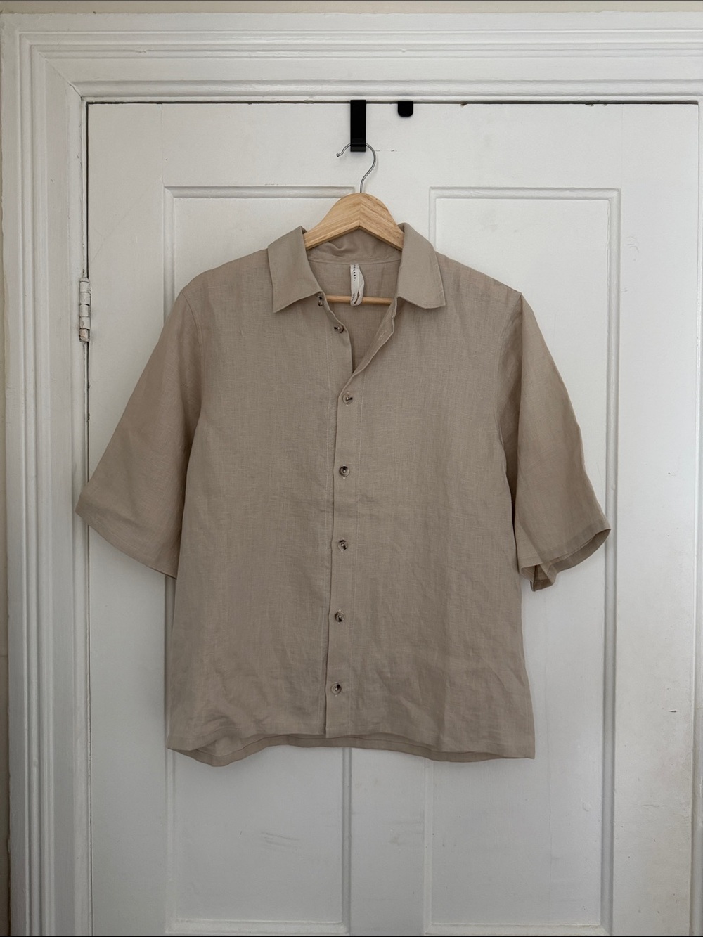 Paper Label 100% Linen Kinsley Short Sleeve Shirt